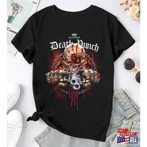 Graphic Five Finger Death Punch Band Shirt Tour Unisex